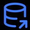 Data collection icon representing capturing production and quality data at every step
