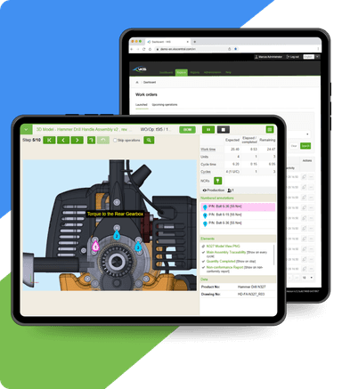 Work Instruction Software for Manufacturing | VKS