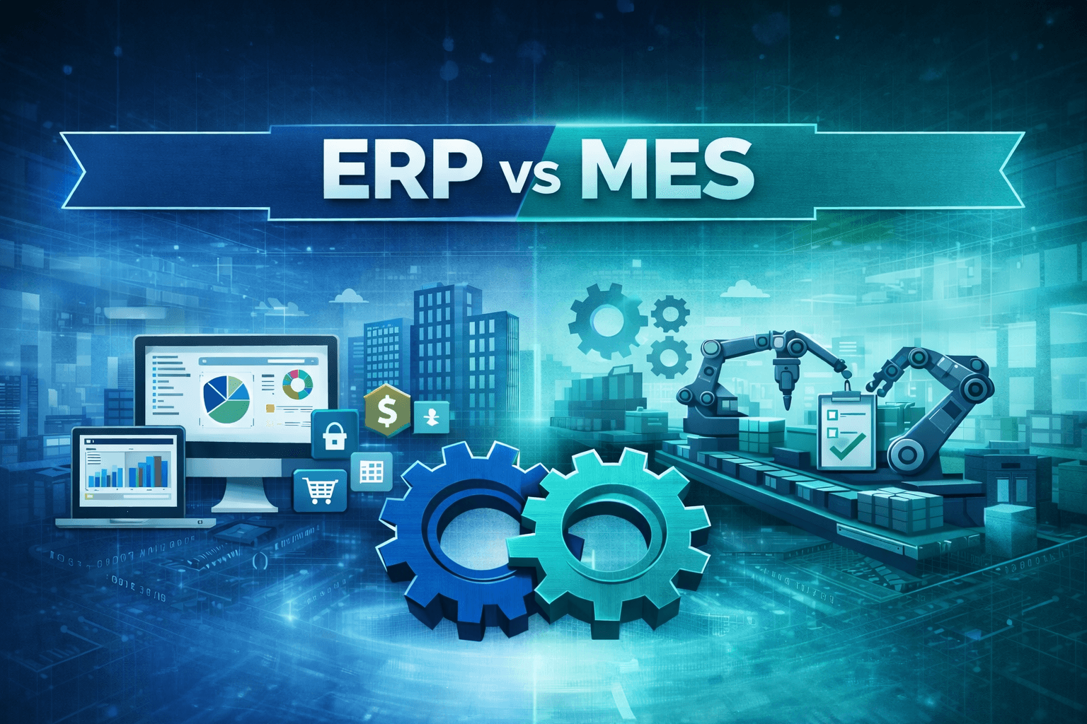 ERP vs MES: What’s the Difference & Why You May Need Both