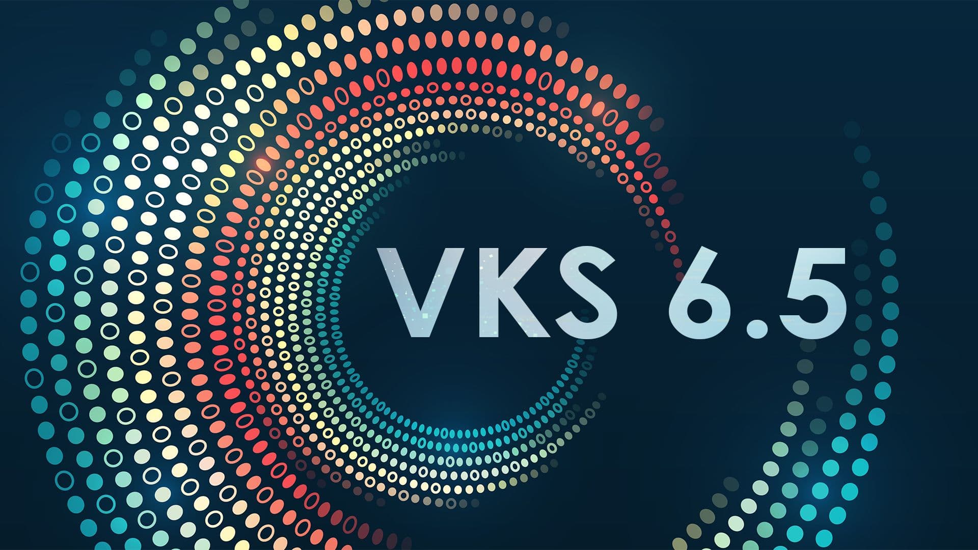 Graphic with the letters VKS 6.5