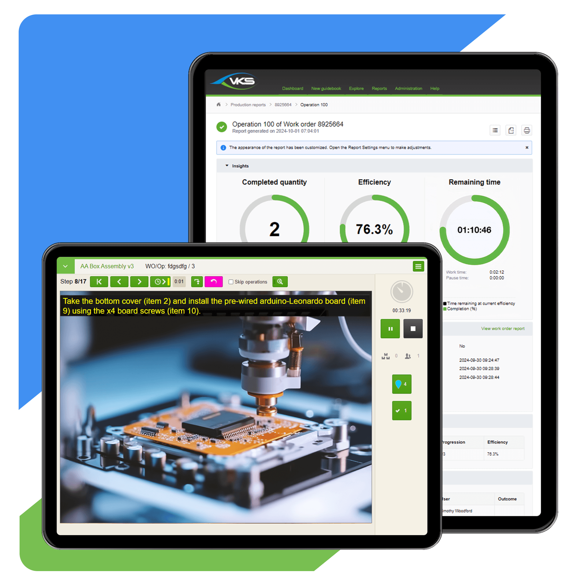 Manufacturing work instructions image1