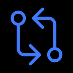 Version history icon representing auto version control and change tracking
