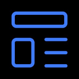 Template document icon representing standardized templates