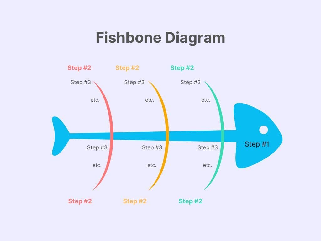 Fishbone Diagram with instructions